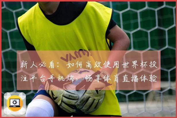 新人必看：如何高效使用世界杯投注平台手机端，畅享体育直播体验